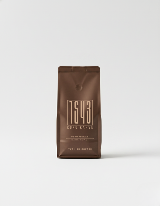 Koyu Okkalı Türk Kahvesi